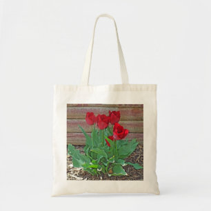 Red Tulips Art Tragetasche