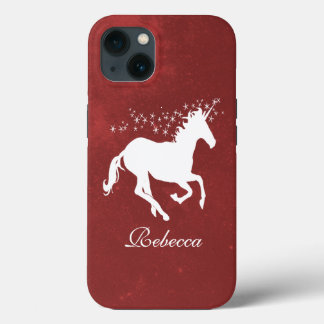Red Unicorn Personalisiert Case-Mate iPhone Case