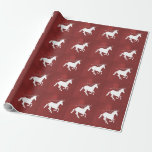 Red Unicorn Wedding Wrapping Paper Geschenkpapier<br><div class="desc">Wrap Geschenke für die Braut und Bräutigam mit einer Rolle Red Unicorn Wedding Wrapping Paper. Das Wrapping Paper Design zeichnet sich durch einen sternenförmigen Hintergrund mit einem einsamen Sternenhimmel aus. Zusätzliche Hochzeitswaren und Geschenke sind mit diesem Design ebenfalls erhältlich.</div>