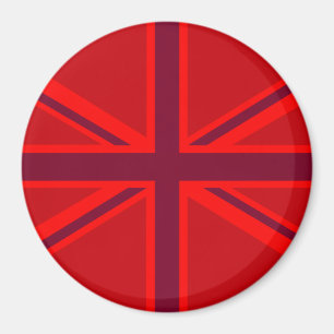 Red Union Jack Magnet