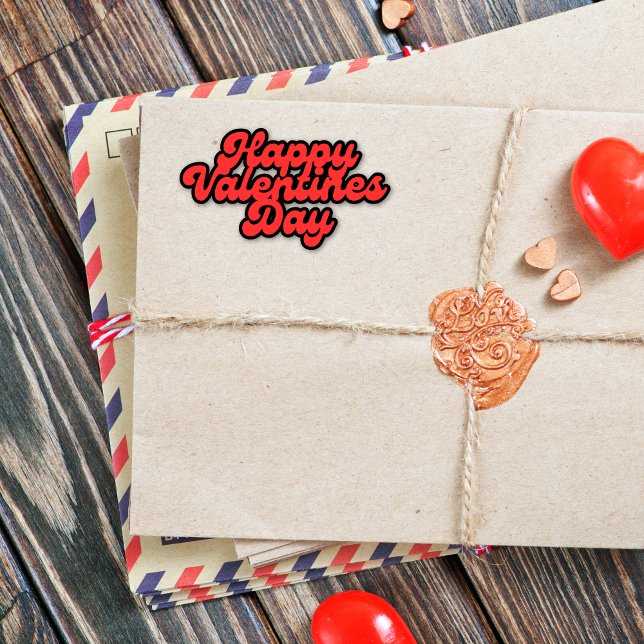 Red Valentine Day KLEINE Aufkleber (Von Creator hochgeladen)