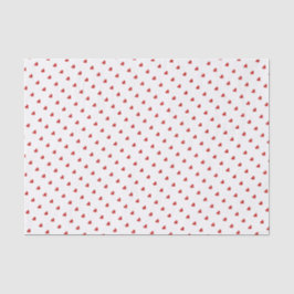 Red Valentine's Day Heart Tissue Seidenpapier