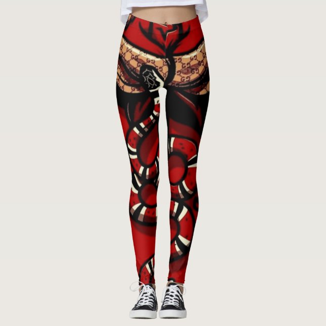 Red Velvet Cake Snake Leggings (Vorderseite)