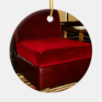 Red Velvet Chair