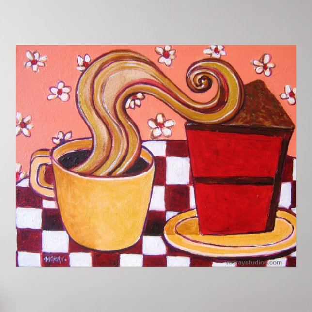 "Red Velvet" Poster (Vorne)