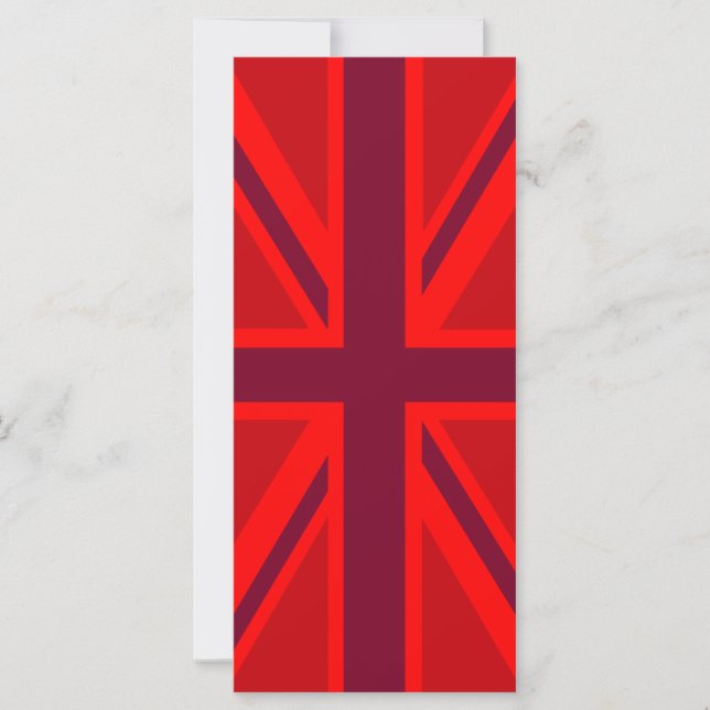 Red Version British Union Jack Decor (Vorderseite)