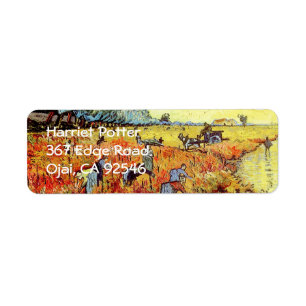 Red Vineyard Van Gogh