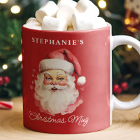 Red Vintag Retro Weihnachten