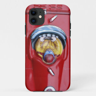Red Vintage Zinn-Spielzeug-Rennwagen Case-Mate iPhone Hülle