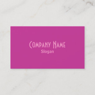 Red Violet Business Card Visitenkarte