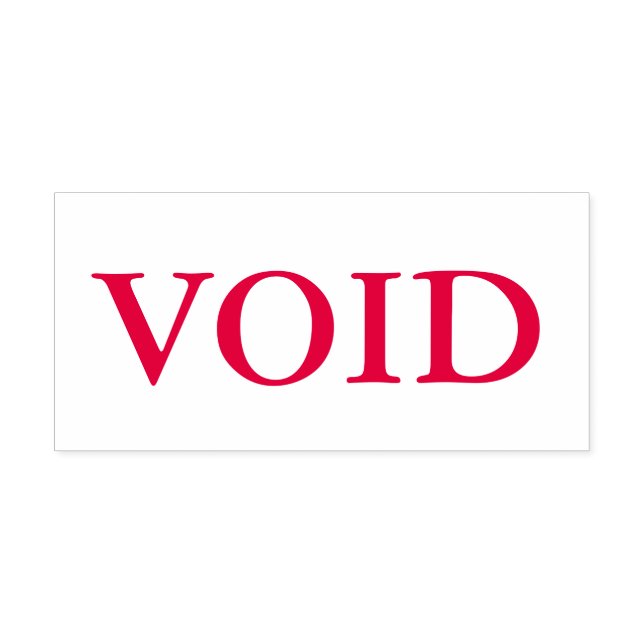 Red Void Permastempel (Design)