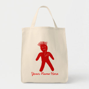 Red Voodoo Doll Tragetasche