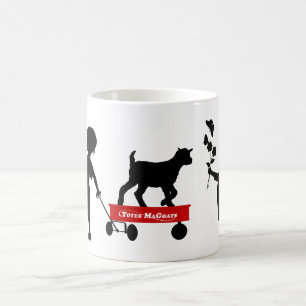 Red Wagon Niedliche Ziege und Kinder Tasche MaGoat Tasse