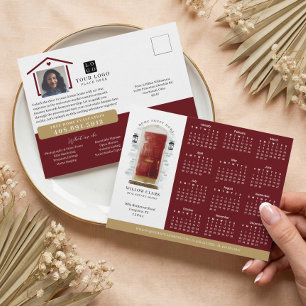 Red Water Door Real Anwesen Kalender 2024 Postkarte