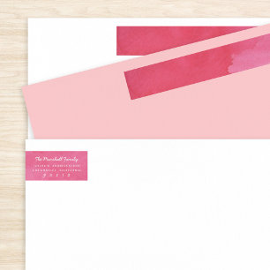 Red Watercolor Festive Christmas