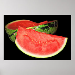 Red Watermelon Poster