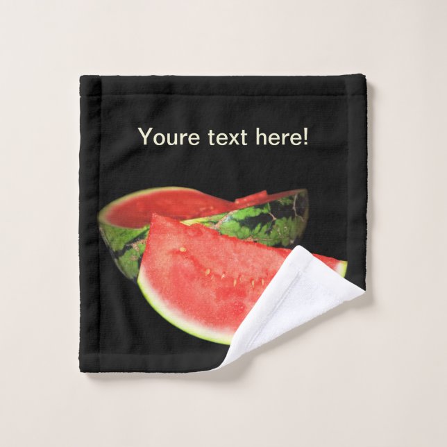 Red Watermelon Waschlappen (Waschlappen)