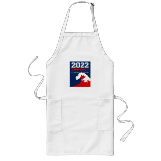 RED WAVE 2022 Midterm Elections USA Lange Schürze