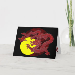 Red Wax Dragon Karte