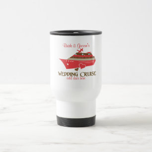 Red Wedding Cruise Travel Mug Reisebecher