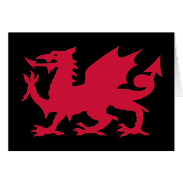 Red Welsh Dragon (Vorderseite (Horizontal))