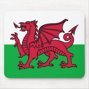 Red Welsh Dragon Mousepad