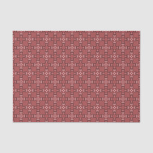 Red Western Brand Inspiriert Bold Retro Cowboy Seidenpapier