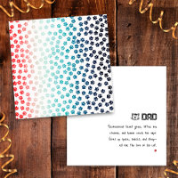 Red White and Blue Black Cat Paws Funny Cat Vater