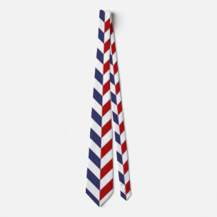 Red White and Blue Men's Neck Tie Krawatte