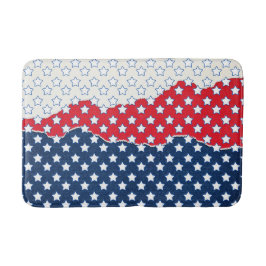 Red, White and Blue Stars (USA) (Vereinigte Staate Badematte