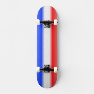 Red White and Blue Stripe der amerikanischen Flagg Skateboard