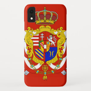 Red White Banner Großherzogtum Toskana iPhone XR Hülle