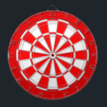 Red & White Bicolor Dartscheibe<br><div class="desc">Red & white bicolor Dart Board.</div>