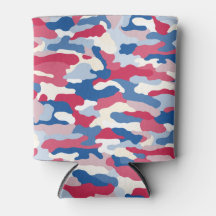 Red White & Blue Camouflage