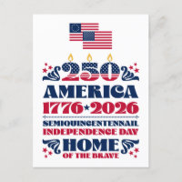 Red White Blue Flags, Amerikas 250. Geburtstag