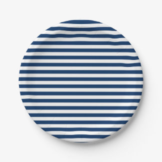 Red White & Blue Fun Patriotic Feier Pappteller