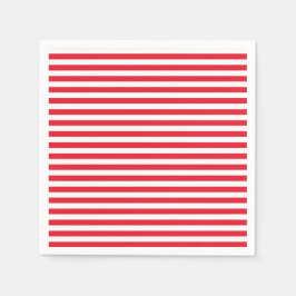 Red White & Blue Fun Patriotic Feier Serviette