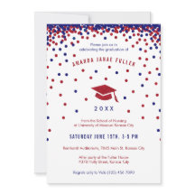 Red, White & Blue Graduation Party