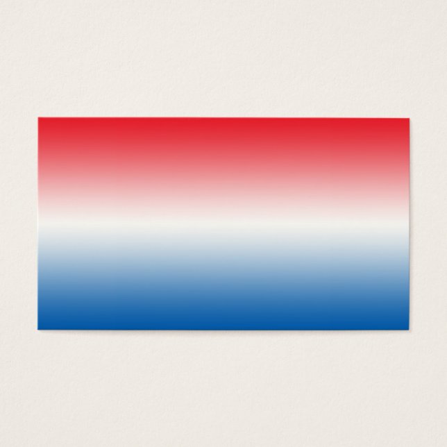 Red White & Blue Ombre (Vorderseite)