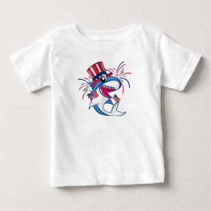 Red White Blue Patriotic Amerikanische Unabhängig Baby T-shirt