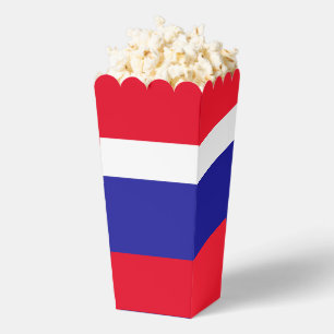 Red White Blue Patriotic Popcorn Geschenkschachtel