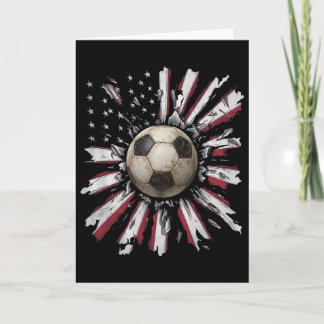 Red-white-blue Soccer Ll Explosion Grunge Street S Karte