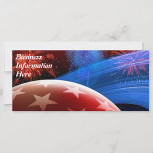 Red White Blue Stars and Fireworks 2012 Calendar