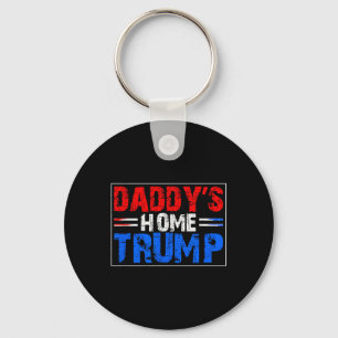 Red White Blue Trump Daddys Zuhause Trump Patrioti Schlüsselanhänger