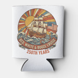 Red White & Booze Cruise 250th Years Dosenkühler