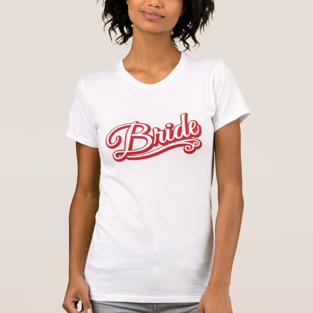 Red & White Bridge T - Shirt (Vorderseite)