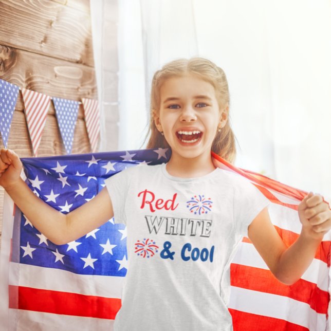 Red White & Cool 4. Juli T-Shirt (Von Creator hochgeladen)