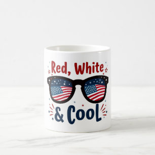 Red White & Cooler 4. Juli Tasse