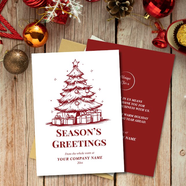 Red & White Custom Logo Weihnachten (Von Creator hochgeladen)