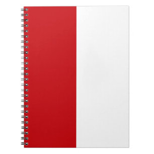 Red & White CUSTOM Notizblock